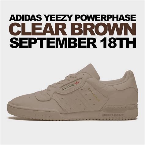 adidas yeezy powerphase nederland|Adidas Yeezy powerphase clear brown.